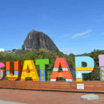 foto de la represa Guatape